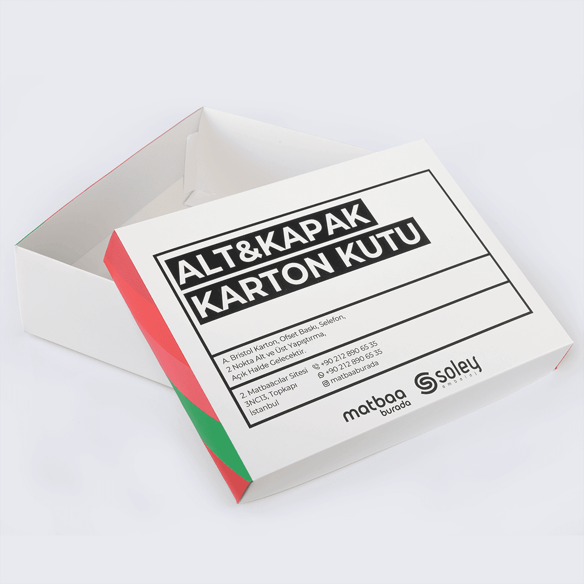 Alt&Kapak Karton Kutu