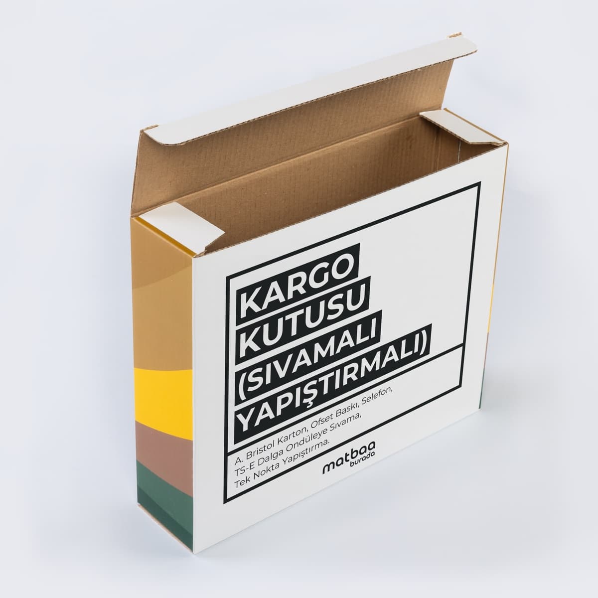 Sıvamalı Yapıştırmalı Kargo Kutusu