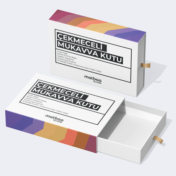Çekmeceli Mukavva Kutu